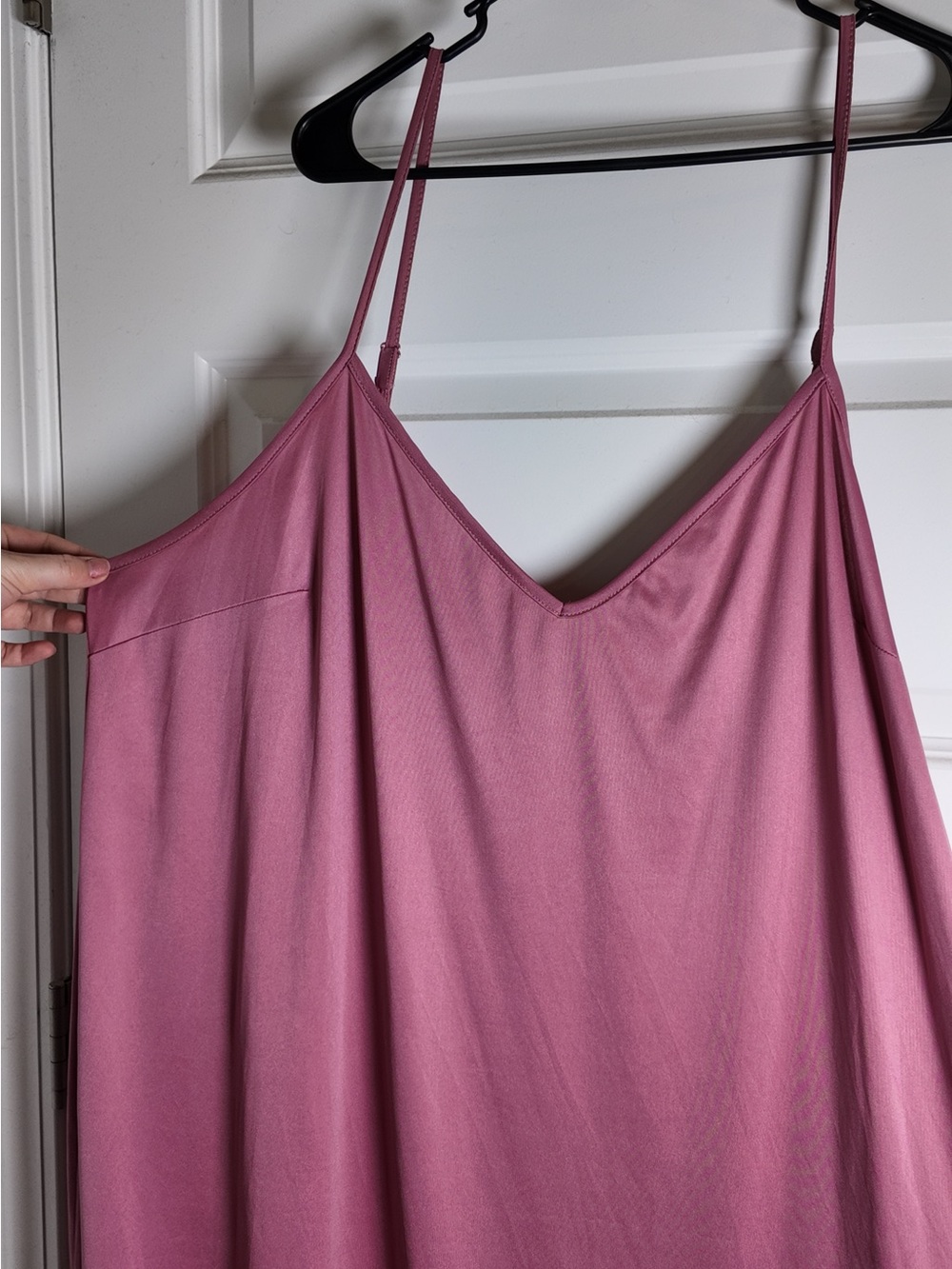 torrid Rose-Mauve Fest Maxi Dress with V-Neck - Picture 5 of 6